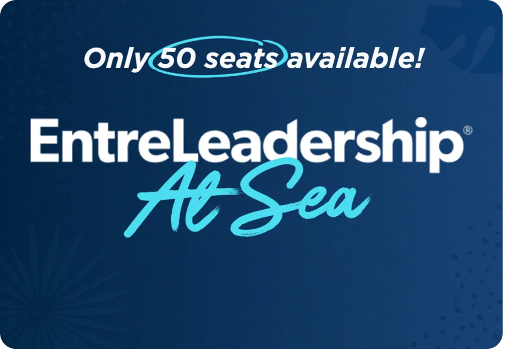 EntreLeadership at Sea - Only 50 seats available